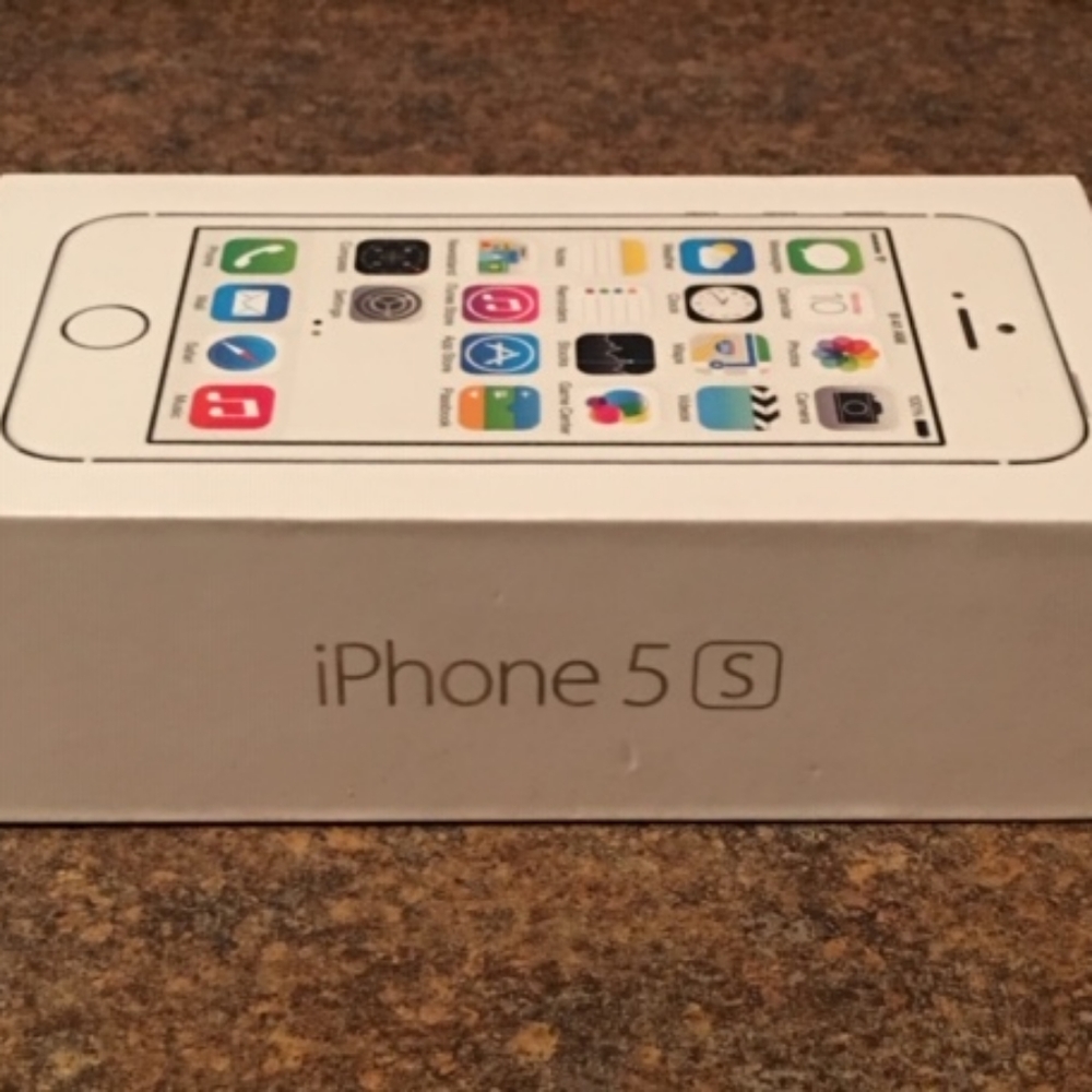 iPhone 5s Silver 16GB (BOX ONLY)
